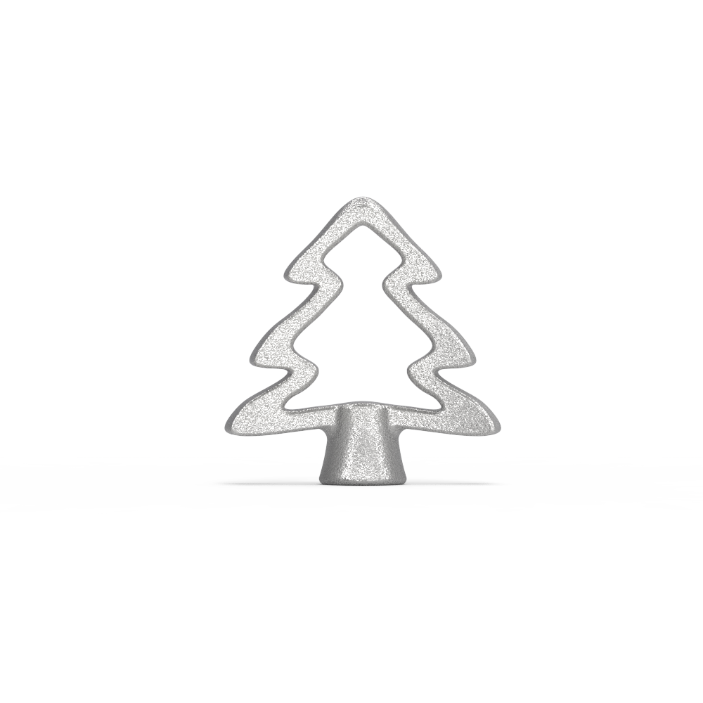 Değiştirilebilir Noel ağacı topuzu M6 vida boyutu tava kulp kapağı, tüm Noel ağaçları için uygun, tencere kapaklı topuzlar